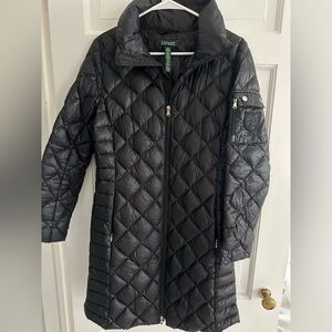 Ralph Lauren Black Quilted Puffer Jacket